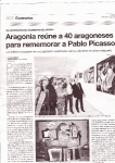 El periódico de Aragón con la noticia
