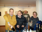 Un momento del agape