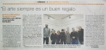 Reseña en el Heraldo de Aragón